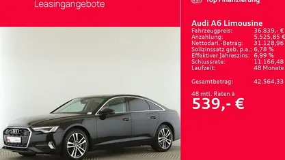 Gebraucht 2024 Audi A6 Advanced Plus Limousine | 37.889 € (Guter Preis)