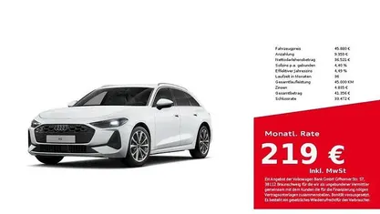 Brugt Audi A5 204 HK (150 kW) 2025 Hvid Stationcar