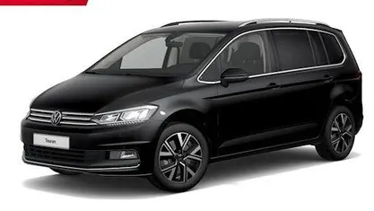 Gebraucht VW Touran Highline 150 PS (110 kW) 2023 Deep black perleffekt Van / Kleinbus