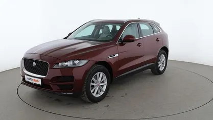Brugt Jaguar F-Pace Portfolio 301 HK (221 kW) 2016 Rød SUV