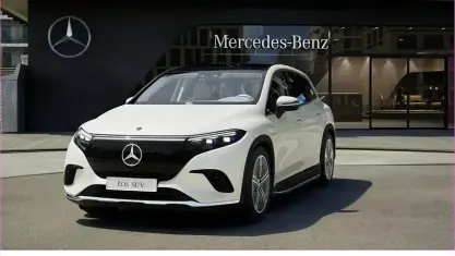 Gebraucht Mercedes EQS450+ Electric Art 264 kW (360 PS) 2023 Weiß SUV