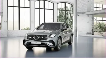 Gebraucht Mercedes GLC220 AMG 197 PS (144 kW) 2023 Silber Coupé