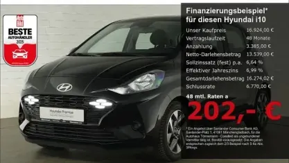 Gebraucht Hyundai i10 Trend 83 PS (61 kW) 2025 Phantom black Kleinwagen