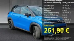 Voltaic blue met (metallic) Gebraucht 2024 Citroën C3 Aircross SUV | 19.940 € (Fairer Preis)