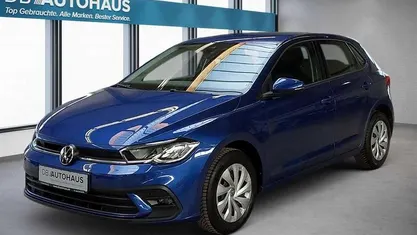 Gebraucht VW Polo Life 95 PS (69 kW) 2022 Blau Kleinwagen