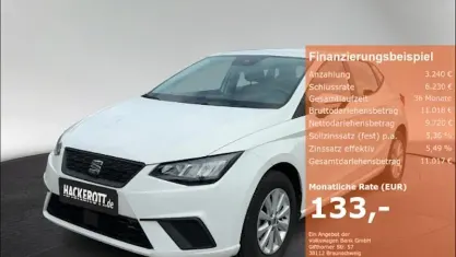 Gebraucht Seat Ibiza Style 80 PS (58 kW) 2021 Weiß Kleinwagen