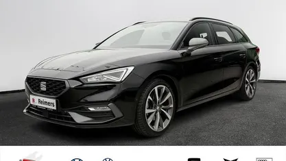 Schwarz Gebraucht 2023 Seat Leon ST FR Kombi | 23.881 € (Fairer Preis)