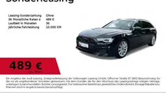 Mythosschwarz metallic Gebraucht 2024 Audi A6 S-Line Kombi | 56.990 €