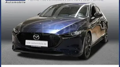 Gebraucht Mazda 3 Homura-Line 140 PS (102 kW) 2025 Deep crystal blue (blau) Limousine