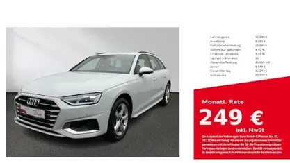 Second-hand Audi A4 Advanced 190 CP (139 kW) 2024 Alb Break
