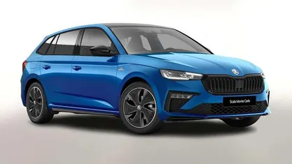 Raceblau metallic Neu 2025 Skoda Scala Monte Carlo Kleinwagen | 28.880 € (Fairer Preis)