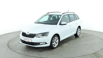 Gebraucht Skoda Fabia Clever 2018 Weiß Kombi