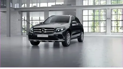 Gebraucht Mercedes GLC250 AMG line 211 PS (155 kW) 2018 Lack obsidianschwarz SUV