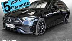 Obsidianschwarz Gebraucht 2024 Mercedes C300e AMG Kombi | 53.749 € (Guter Preis)