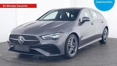 Grau Gebraucht 2024 Mercedes CLA180 Shooting Brake AMG line Kombi | 30.880 € (Fairer Preis)