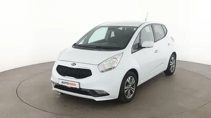 Gebraucht Kia Venga Spirit 125 PS (91 kW) 2016 Weiß Kleinwagen