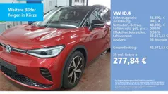 Rot Gebraucht 2025 VW ID.4 GTX SUV | 41.890 € (Guter Preis)