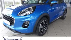 Desert island blue Gebraucht 2023 Ford Puma Titanium Coupé | 24.450 € (Fairer Preis)
