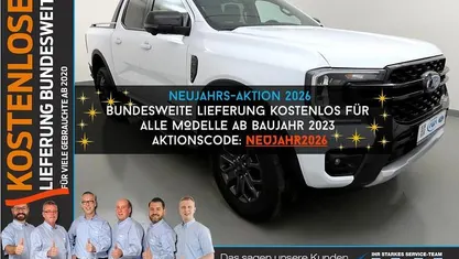Frostweiß Gebraucht 2023 Ford Ranger Wildtrack Abholung | 43.939 € (Fairer Preis)