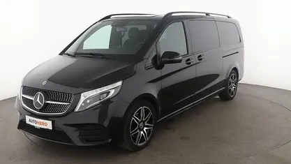 Schwarz Gebraucht 2021 Mercedes V300 Avantgarde Edition Van / Kleinbus | 51.680 € (Guter Preis)