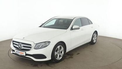Używany Mercedes E200 Avantgarde 184 KM (135 kW) 2017 Biały Sedan/Limuzyna