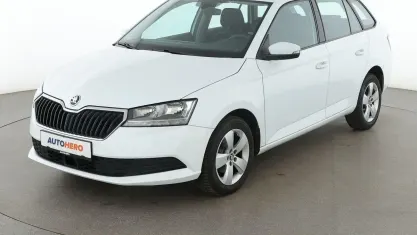 Gebraucht Skoda Fabia Ambition 95 PS (69 kW) 2019 Weiß Kleinwagen