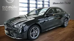 Metalliclack obsidianschwarz Gebraucht 2021 Mercedes E300 AMG Limousine | 36.980 € (Fairer Preis)