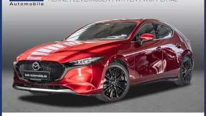 Gebraucht Mazda 3 Exclusive-Line 186 PS (136 kW) 2024 Rot Limousine