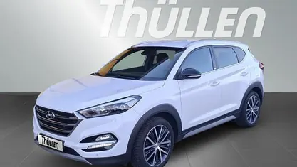 Gebraucht Hyundai Tucson Passion Plus 177 PS (130 kW) 2018 Weiß SUV