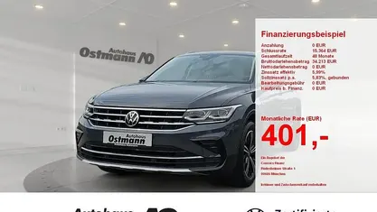 Gebraucht 2021 VW Tiguan Elegance SUV | 25.220 € (Fairer Preis)