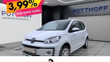 Weiß Gebraucht 2021 VW up! move up! Kleinwagen | 9.557 € (Fairer Preis)
