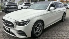 Manufaktur diamantweiß bright Gebraucht 2022 Mercedes E300 AMG Kombi | 36.977 € (Fairer Preis)