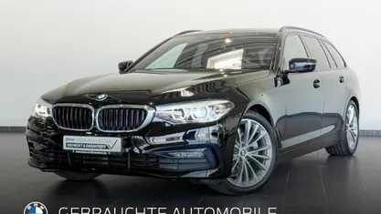 Schwarz Gebraucht 2020 BMW 520 Sport Line Kombi | 24.888 € (Guter Preis)
