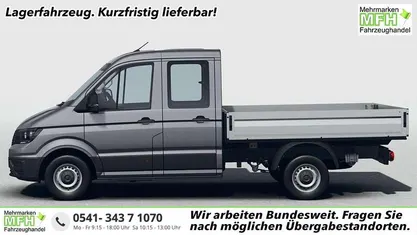 Indiumgrau metallic Neu 2025 VW Crafter Van | 43.437 € (Superpreis)