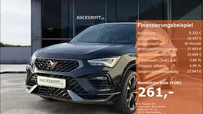 Schwarz Gebraucht 2022 Cupra Ateca Basis SUV | 32.890 € (Fairer Preis)