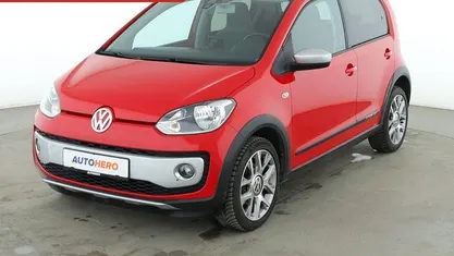 Gebraucht VW cross up! 75 PS (55 kW) 2015 Rot Kleinwagen