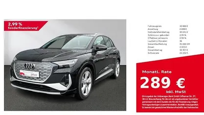 Gebraucht Audi Q4 e-tron Ambiente 210 kW (286 PS) 2022 Mythosschwarz metallic SUV
