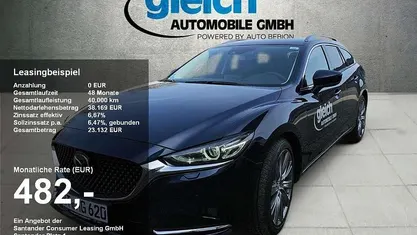 Deep crystal blue Gebraucht 2024 Mazda 6 Exclusive Kombi | 29.690 € (Guter Preis)