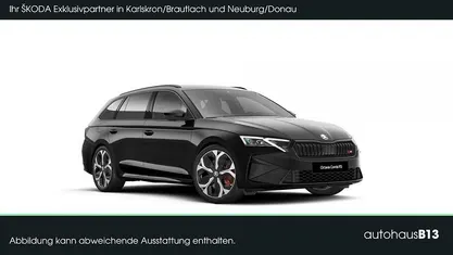 Neu Skoda Octavia RS 265 PS (194 kW) 2026 Blackmagic perleffekt (schwarz) Kombi