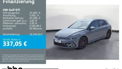 Gebraucht VW Golf VIII GTI 245 PS (180 kW) 2022 Mondsteingrau Limousine