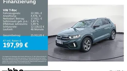Gebraucht VW T-Roc R-line 110 PS (80 kW) 2023 SUV