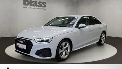 Gebraucht Audi A4 S-Line 136 PS (100 kW) 2024 Gletscherweiß metallic Limousine