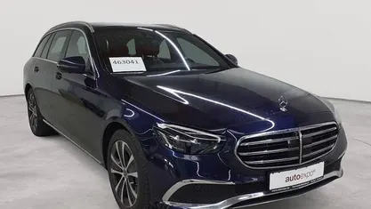 Nautikblau metallic Gebraucht 2022 Mercedes E300 Exclusive Kombi | 32.290 € (Fairer Preis)