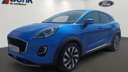 Usata Ford Puma Titanium 125 CV (91 kW) 2022 Blu SUV