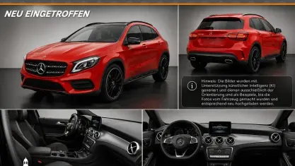 Gebraucht Mercedes GLA250 AMG 211 PS (155 kW) 2018 Jupiterrot SUV