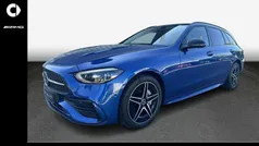 Blau Gebraucht 2022 Mercedes C220 AMG Limousine | 39.800 € (Fairer Preis)