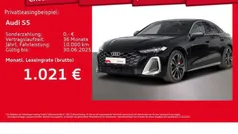 Schwarz (mythosschwarz metallic) Gebraucht 2025 Audi S5 Ambiente Limousine | 82.456 € (Fairer Preis)