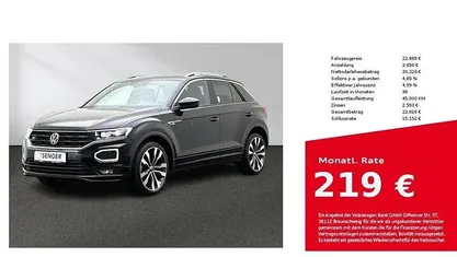 Gebraucht VW T-Roc Sportline 150 PS (110 kW) 2020 Schwarz SUV
