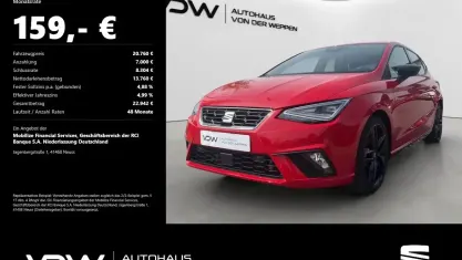 Gebraucht Seat Ibiza Black Edition 150 PS (110 kW) 2023 Rot Kleinwagen