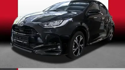 Neu Toyota Yaris Hybrid 116 PS (85 kW) 2025 Schwarz Kleinwagen